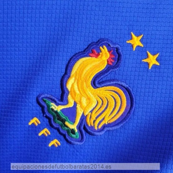 Nuevo 1ª Camiseta Mujer Francia 2024 Azul Baratas